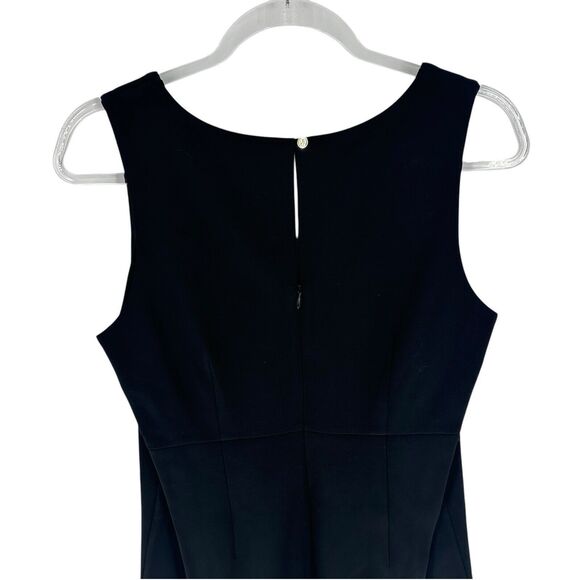 Jude Connally Dress Womens Medium Black Naomi Ponte Knit Sleeveless NEW $228 - Picture 13 of 16